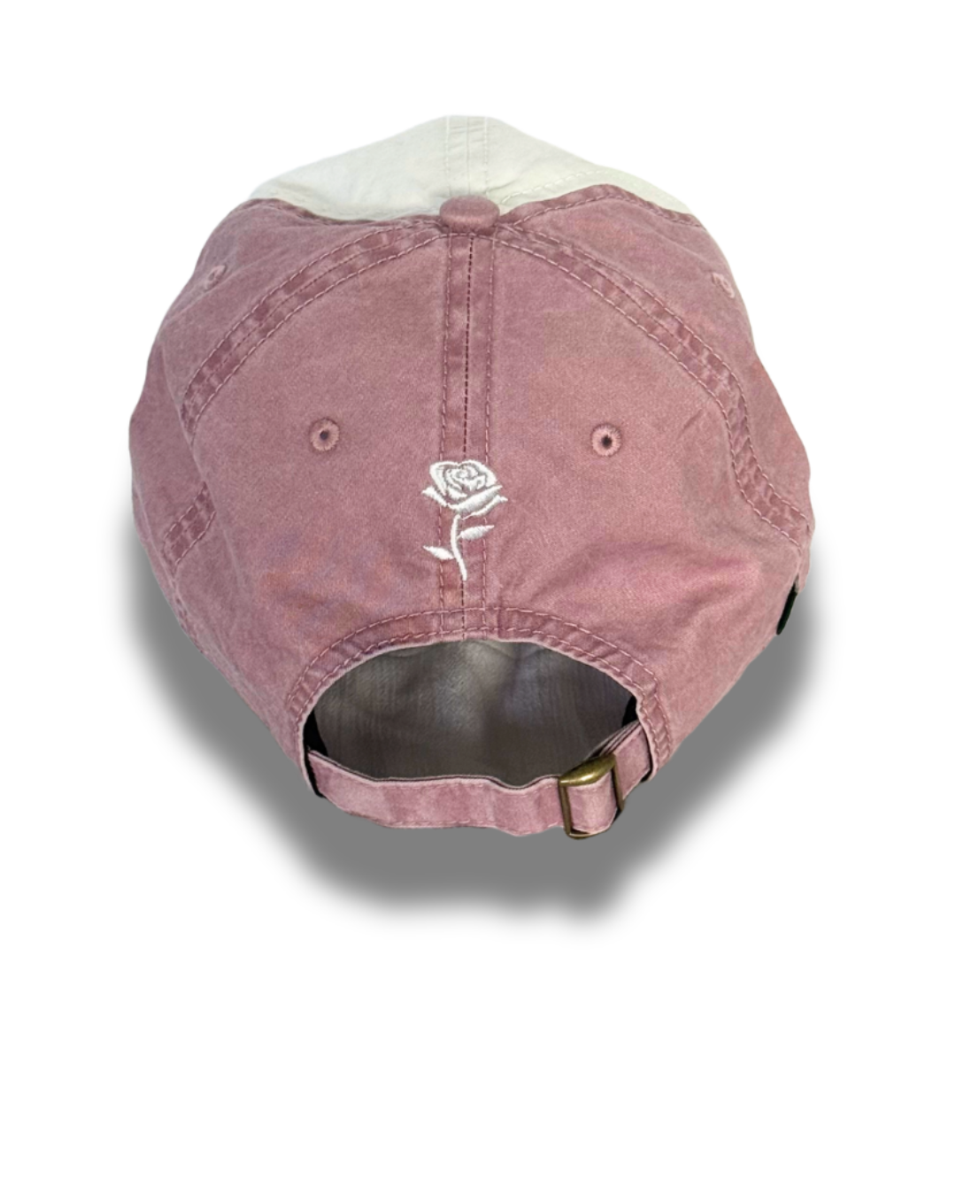 "YOU DESERVE YOUR FLOWERS" Stacked Icon BE. Hat in Dusty Rose