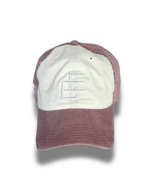 "YOU DESERVE YOUR FLOWERS" Stacked Icon BE. Hat in Dusty Rose